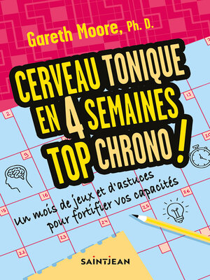 cover image of Cerveau tonique en 4 semaines top chrono!